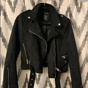 ZARA motorcycle jacket. Size med. worn 1x